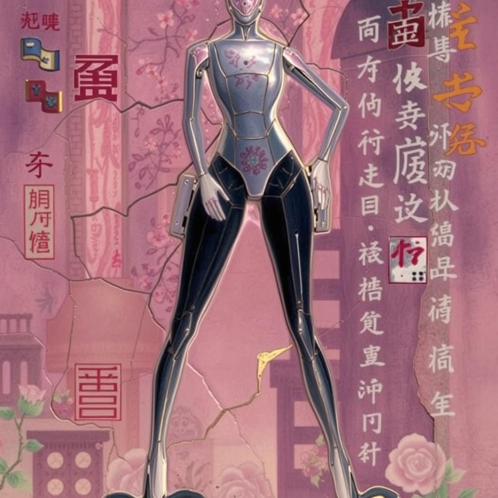 Art by Kintsugi masters, a beautifully repaired underglaze spring