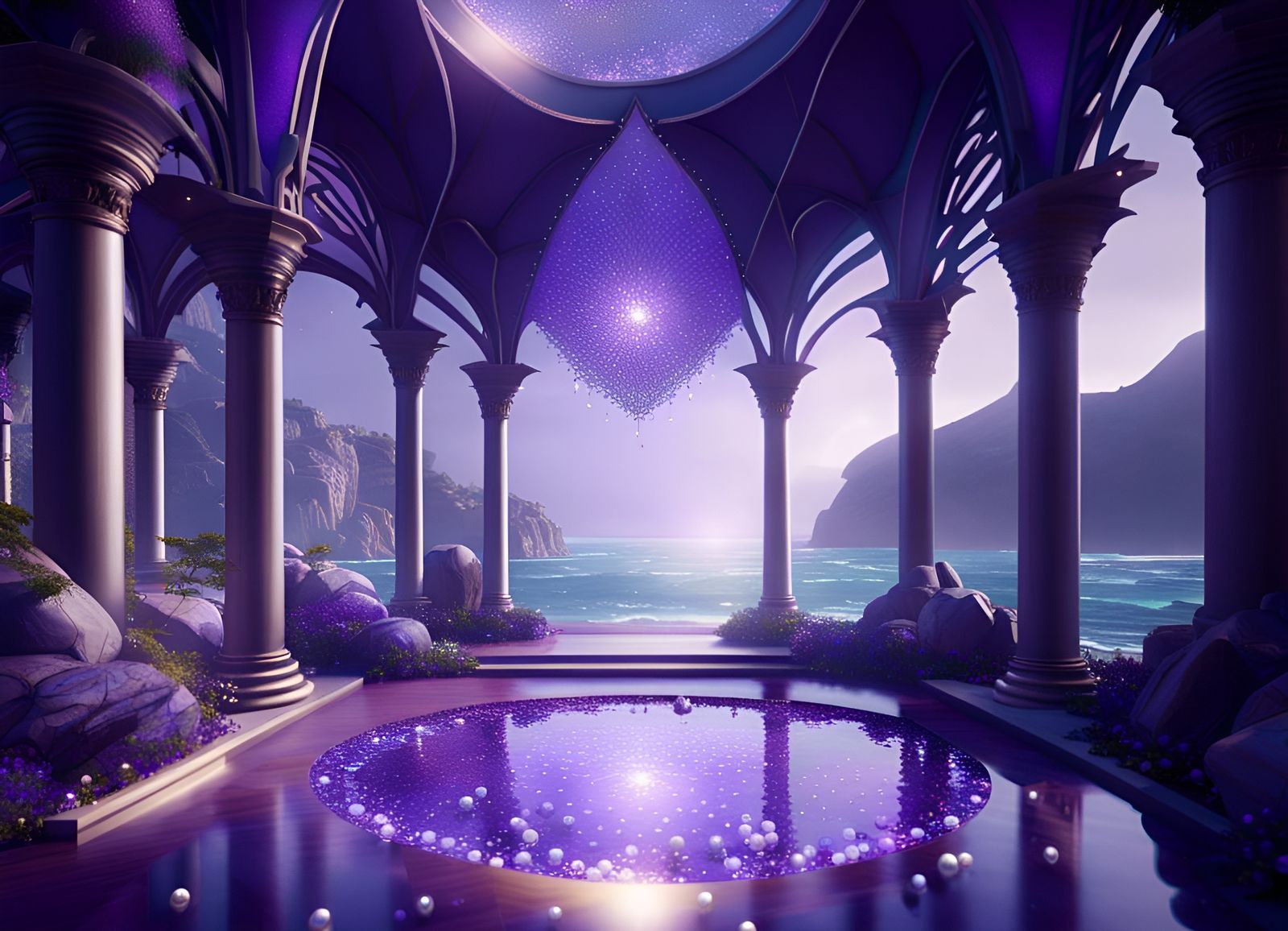The glittering Sun