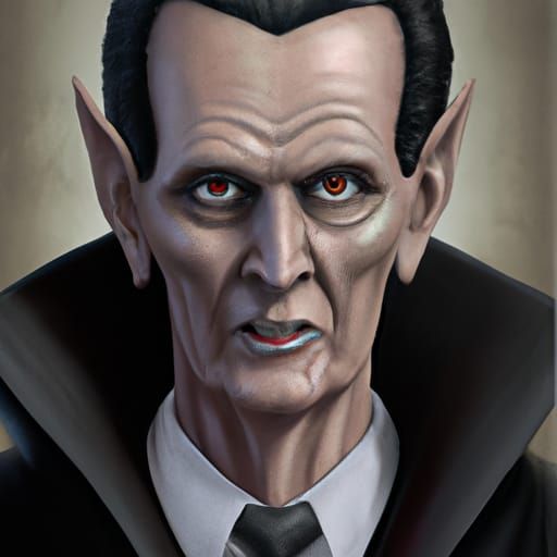 Sad vampire
