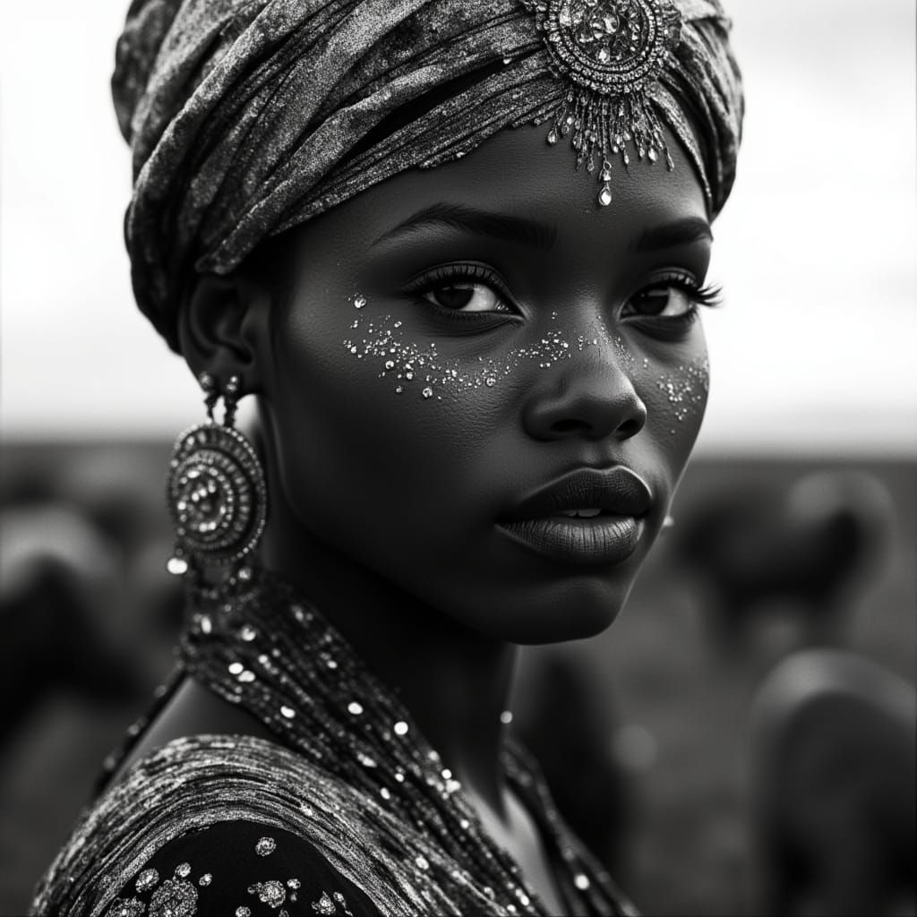 Tribal Beauty  by @Crimson