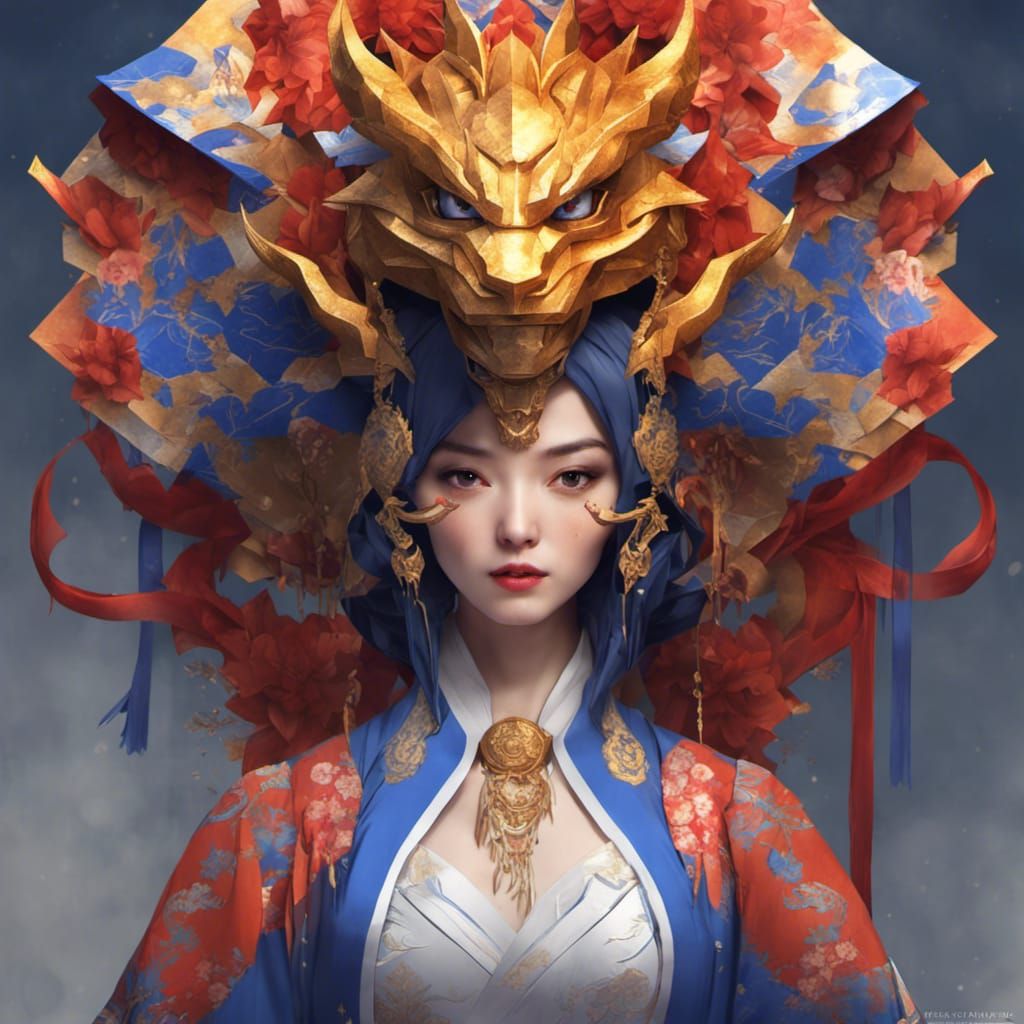 lunar festival dragon head piece #7