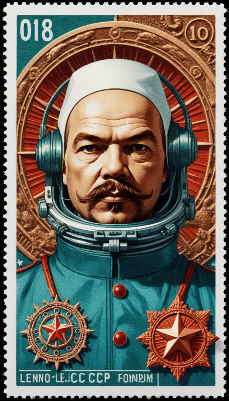 Space Stamps Russian Edition 24