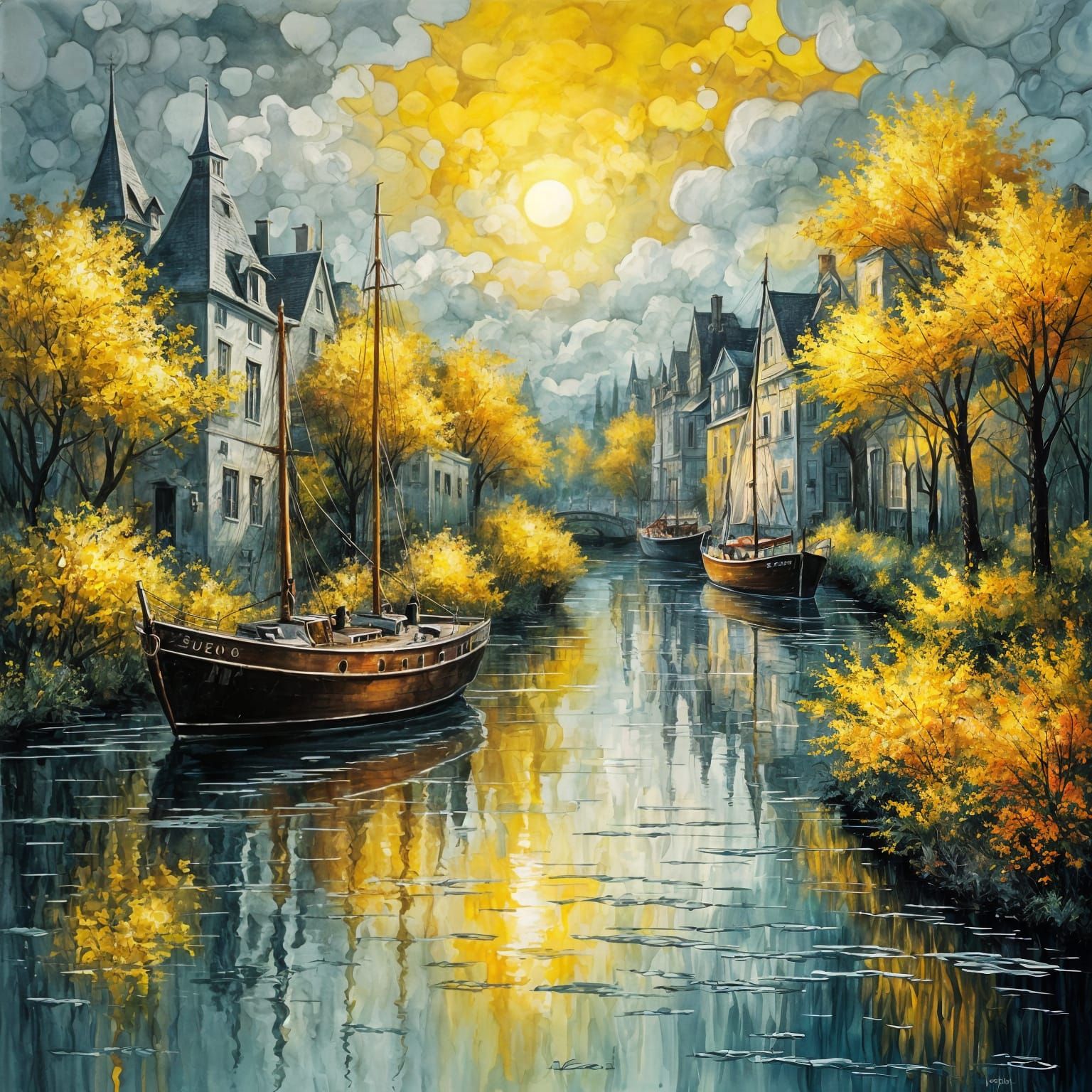 Small Town in Belgium  by @LoveSpirit