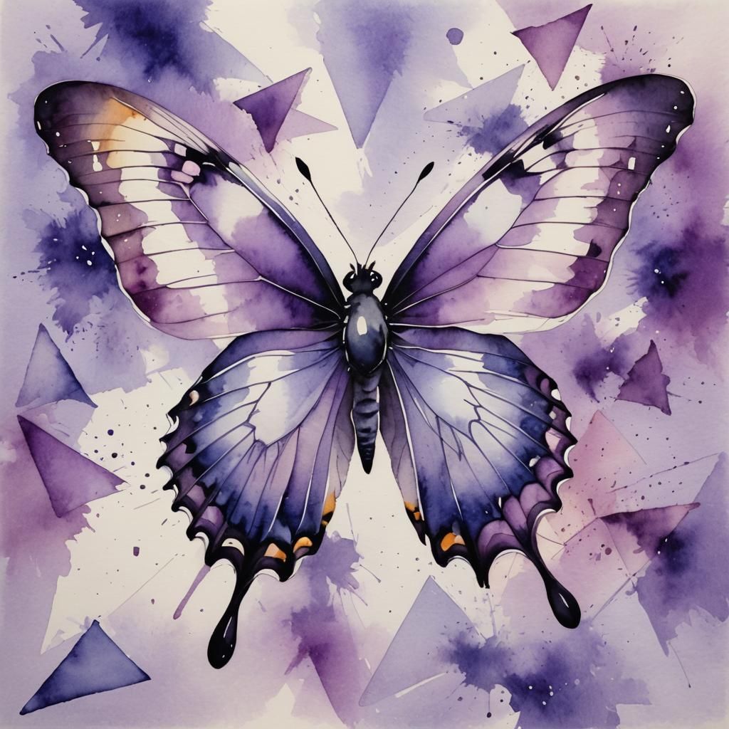 Purple Butterfly 