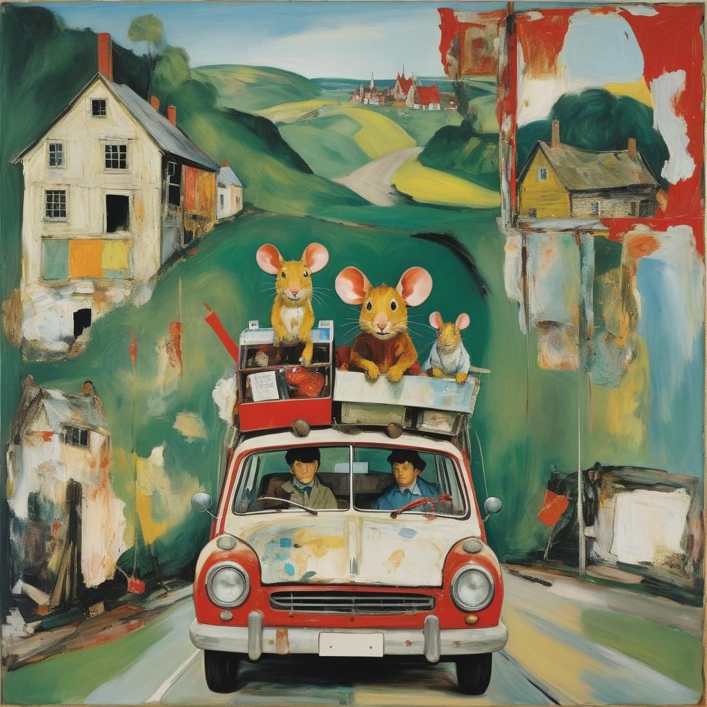 Mouse king coronation road trip 
Road trip by Robert Rausche...