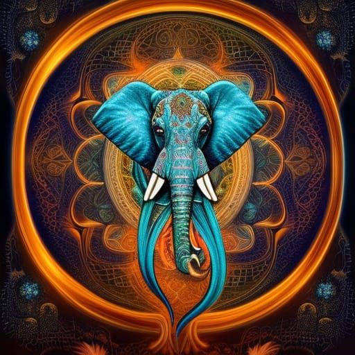 Mystical elephant
