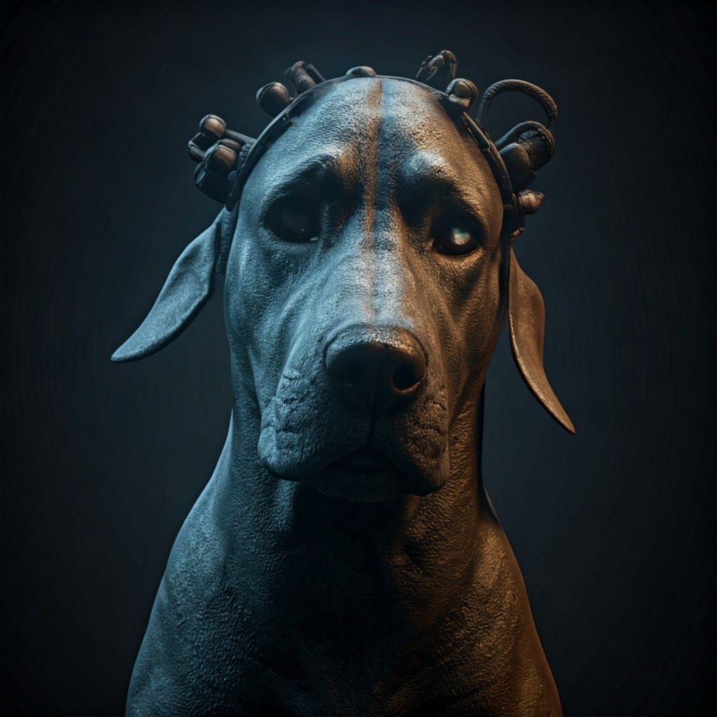 Cute Kitten in Puddle, Unreal Engine 5 Rendering