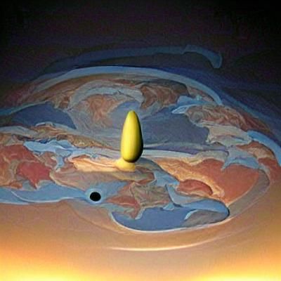 Projection Of A Phallic Planet