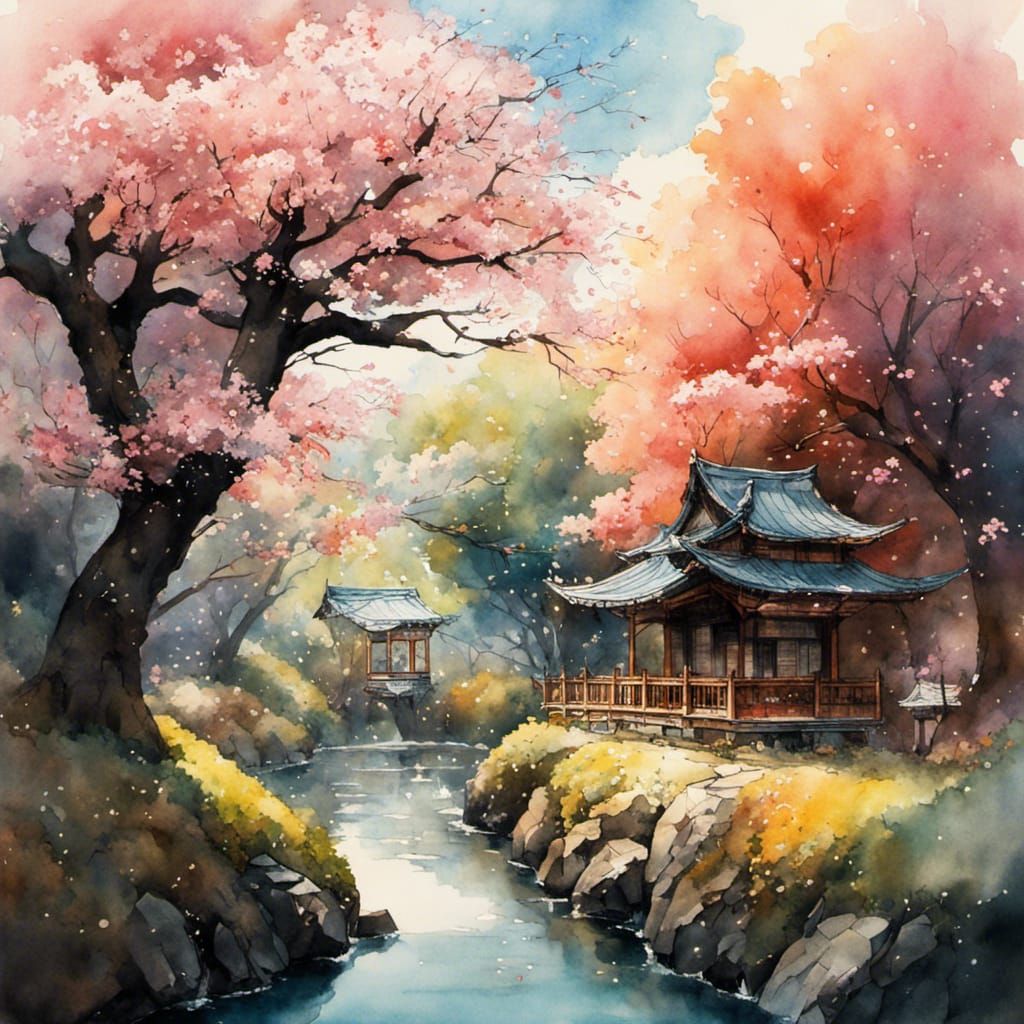 My dream vacation in a Japanese heaven 😍 💖  by @Aria