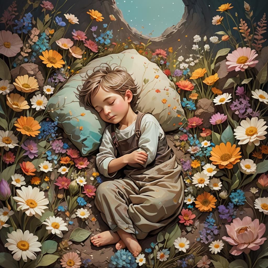 Plegaria para un niño dormido 
quizás tenga flores en su ombligo