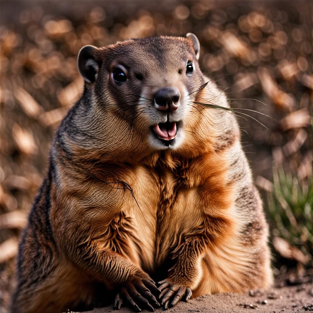 Punxsutawney Phil the Groundhog does not see his shadow