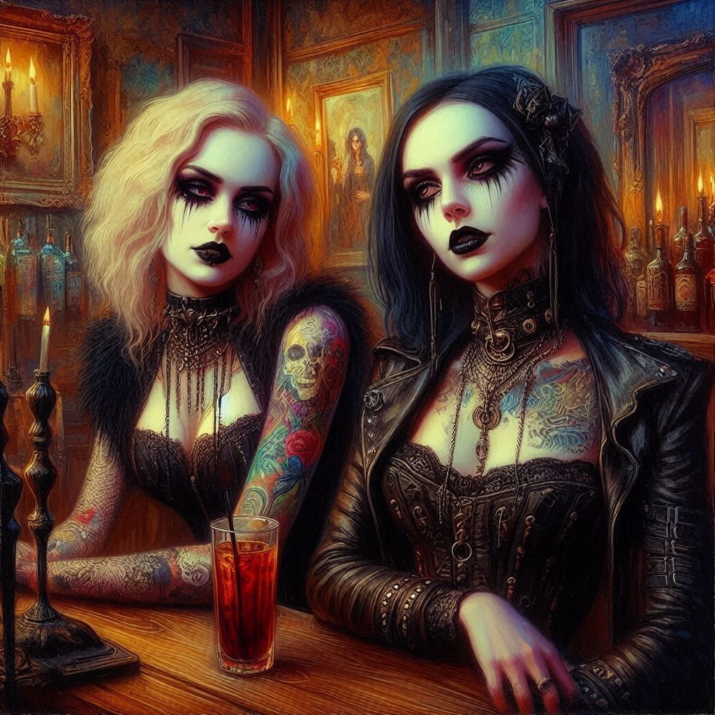 Two gothic womans  by @gladiator