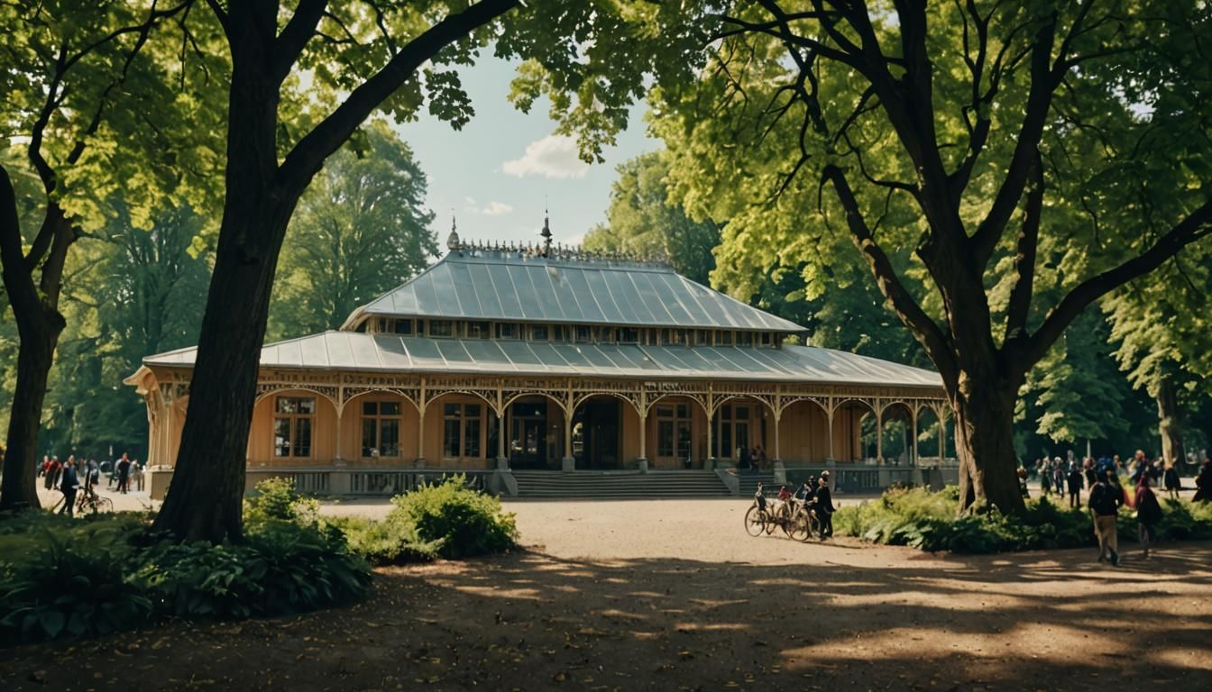 Le chalet du cycle au Bois de Boulogne, RMN-Grand Palais – B...