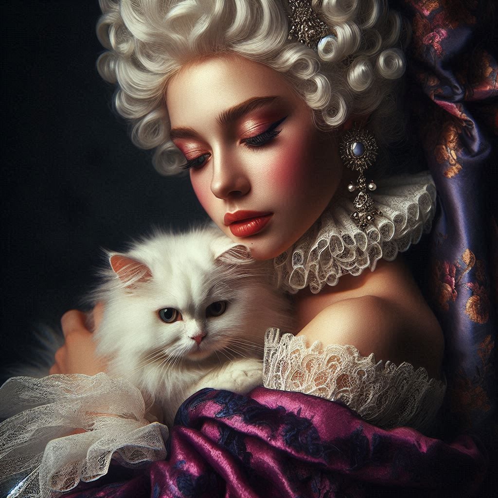 Countess and cat