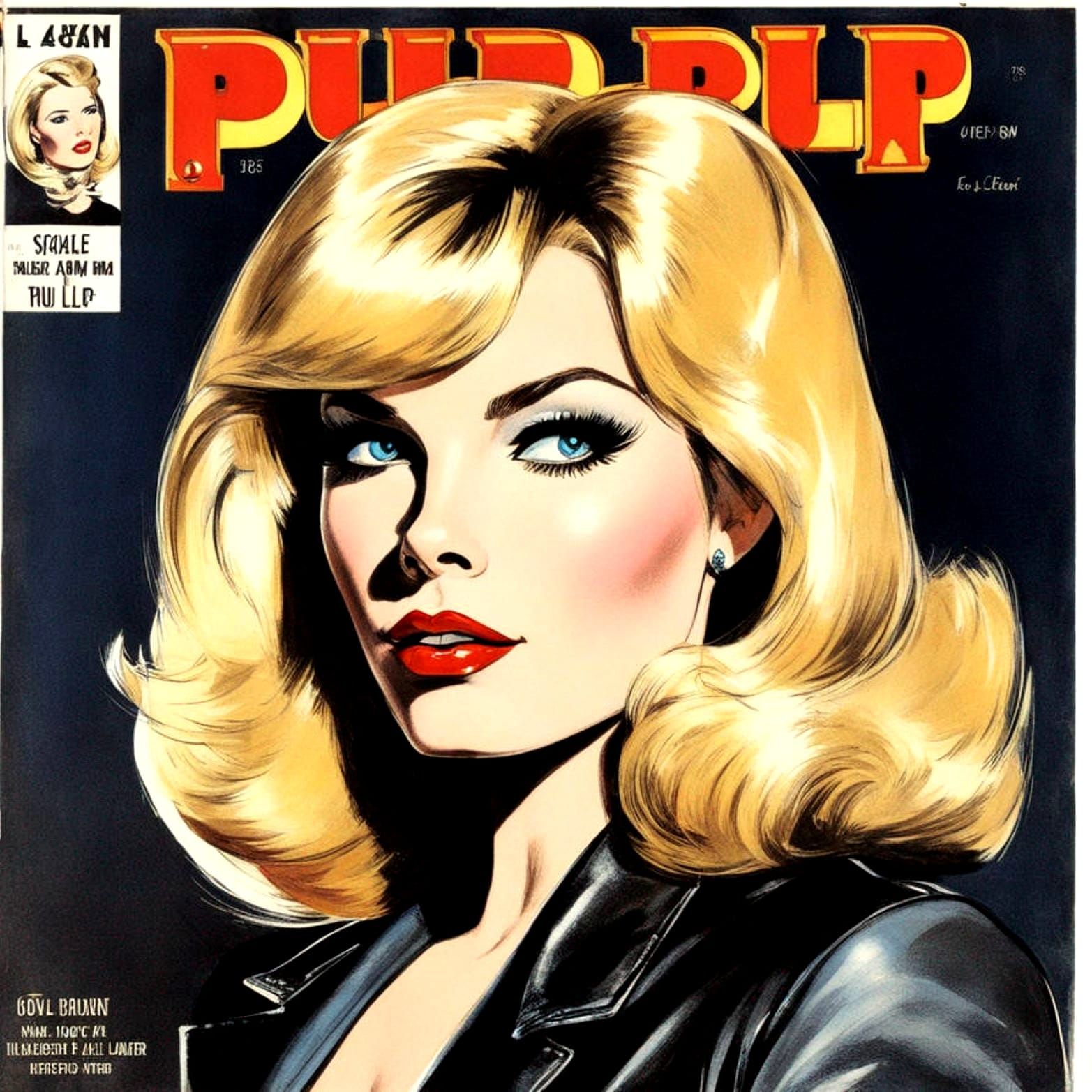 Pulp Magazine Heroine, #1