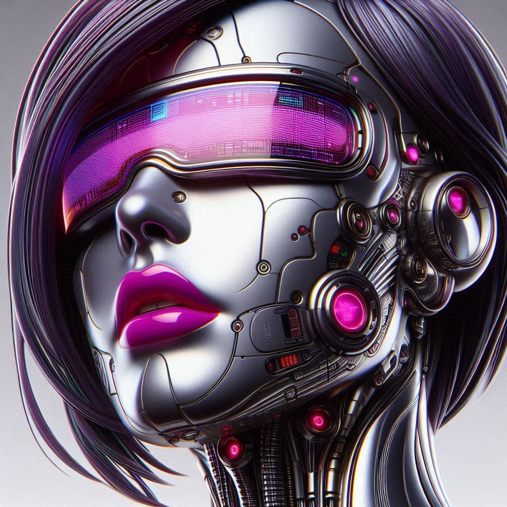 hajime sorayama style, Gustav klimt glass crystal sculpture ...