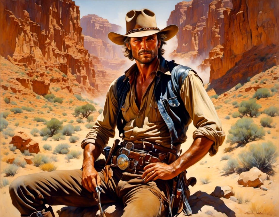 <lora:Western2:1.0> My name is nobody :: Terence Hill :: Henry Fonda :: incredibly masterpiece <lora:Beautiful Visions:1.0> 