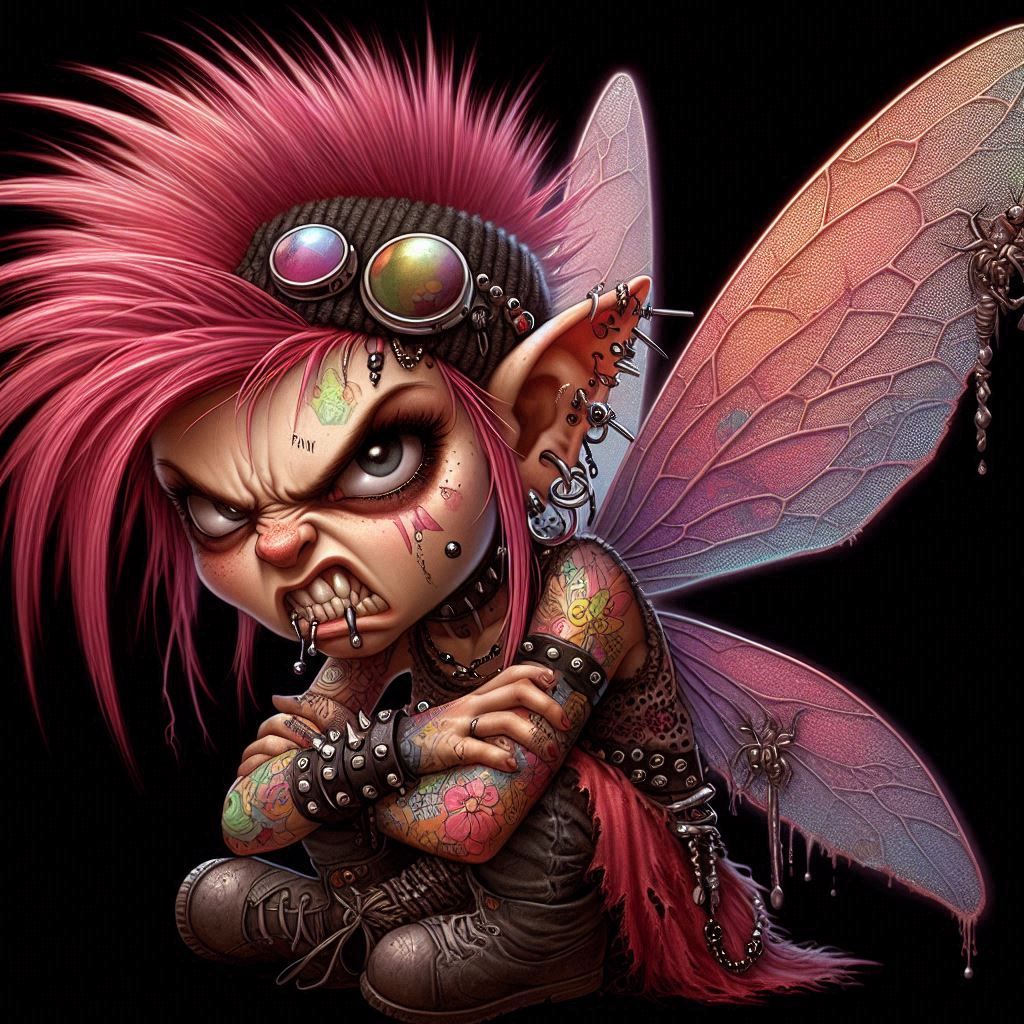 Anarcho-punk fairy