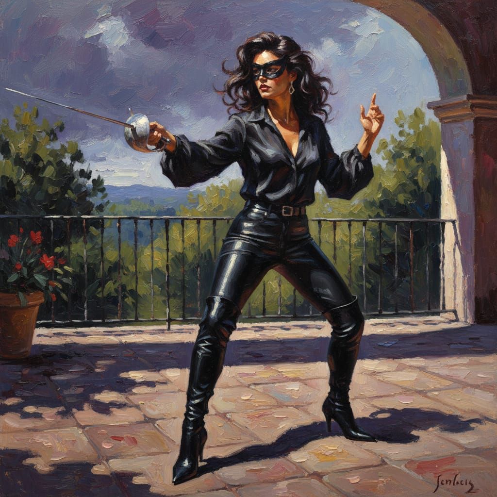 Zorro's Daughter  by @Lynn Kopelke