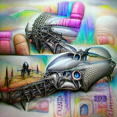 "Epic Futuristic Concept aircraft"