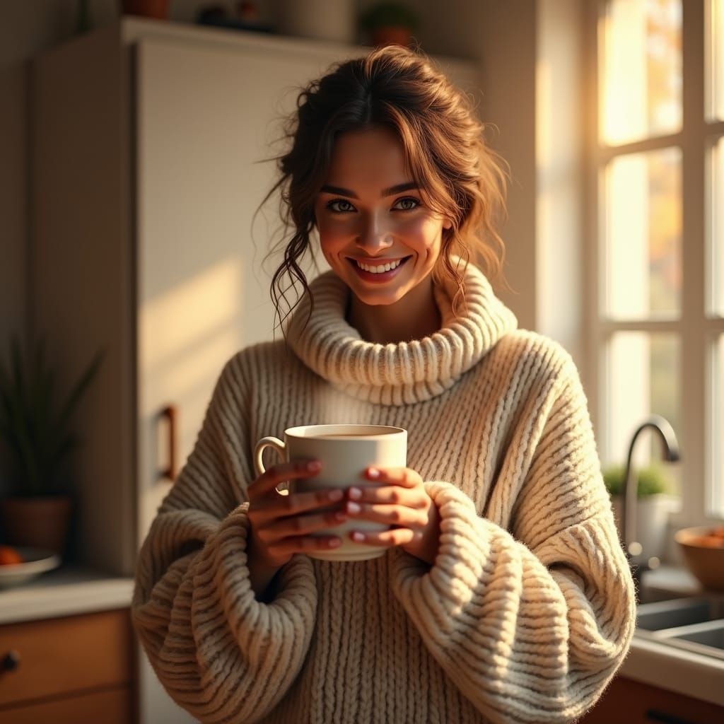 Morning's cup of coffe