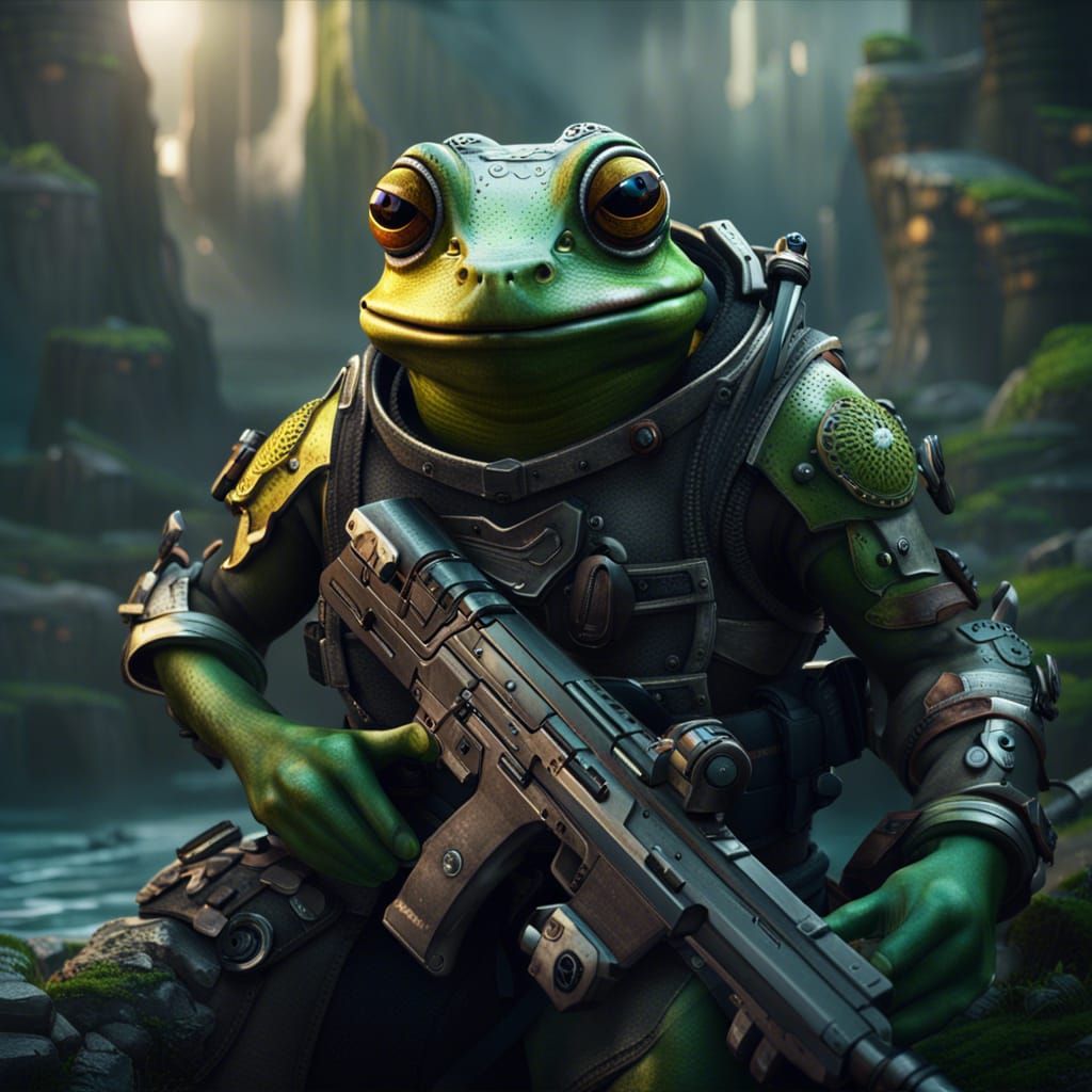 Frog gunner