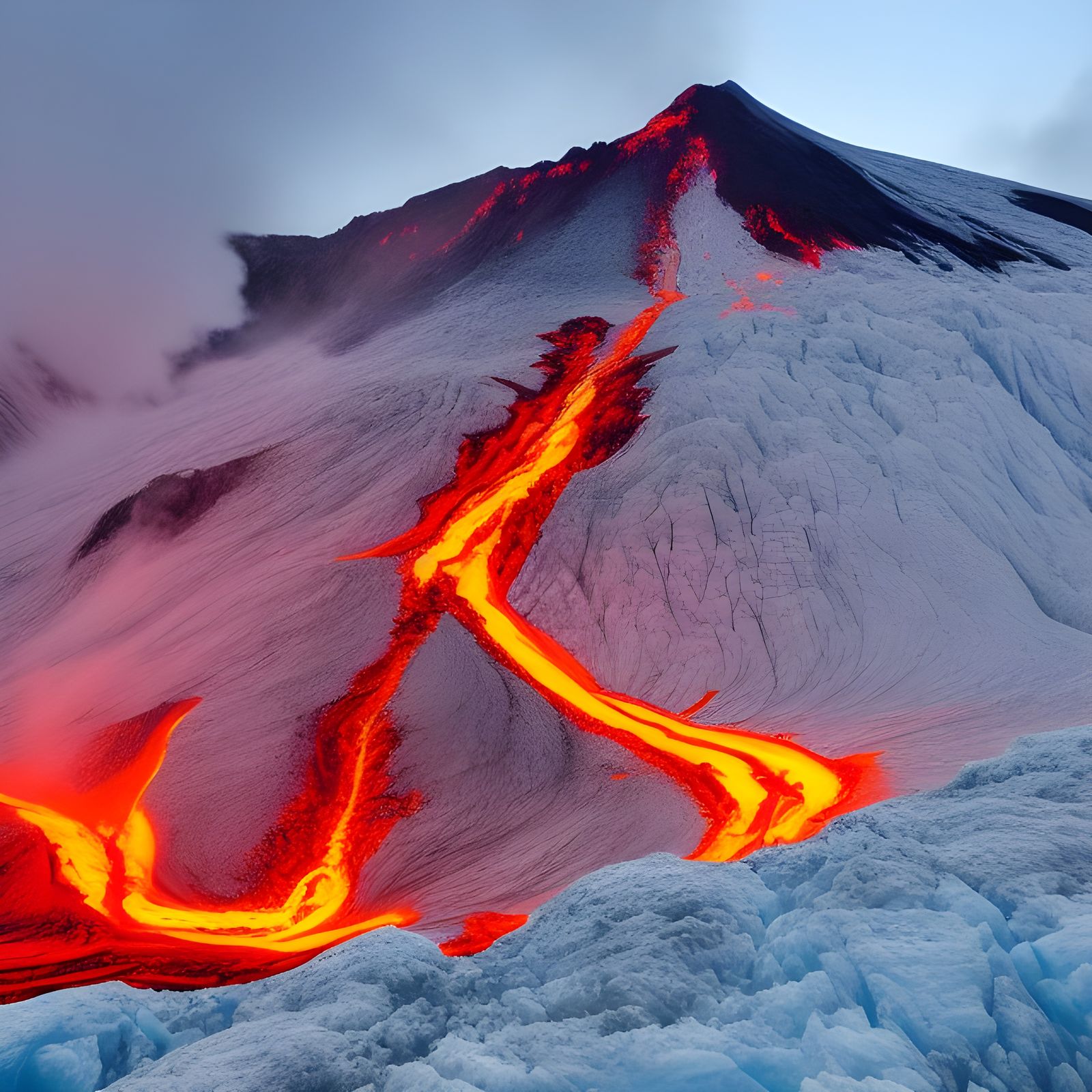 A battle of fire and ice