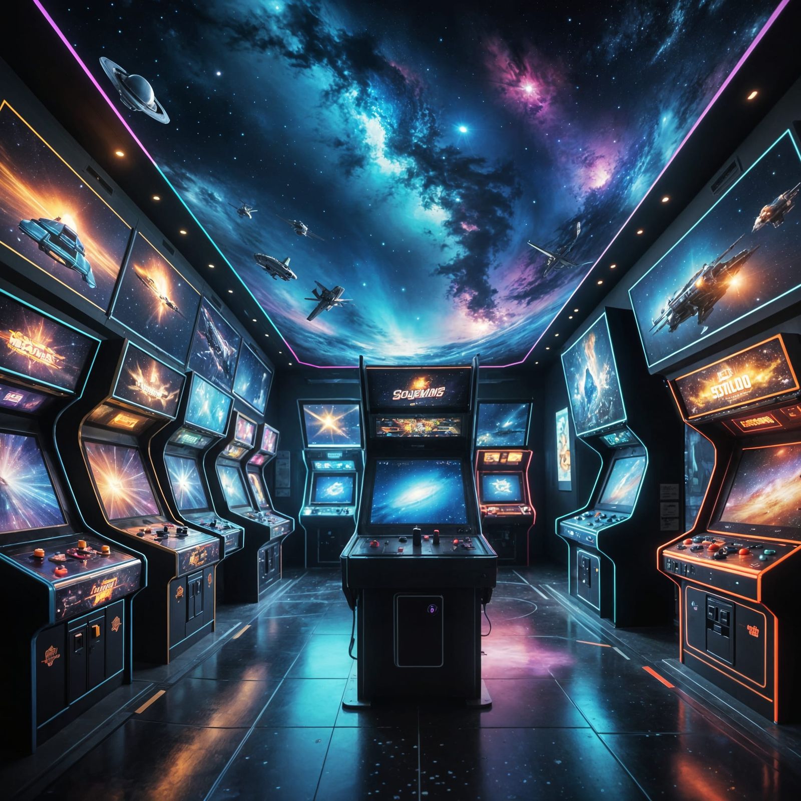Arcade Games  by @Sumaya Ali