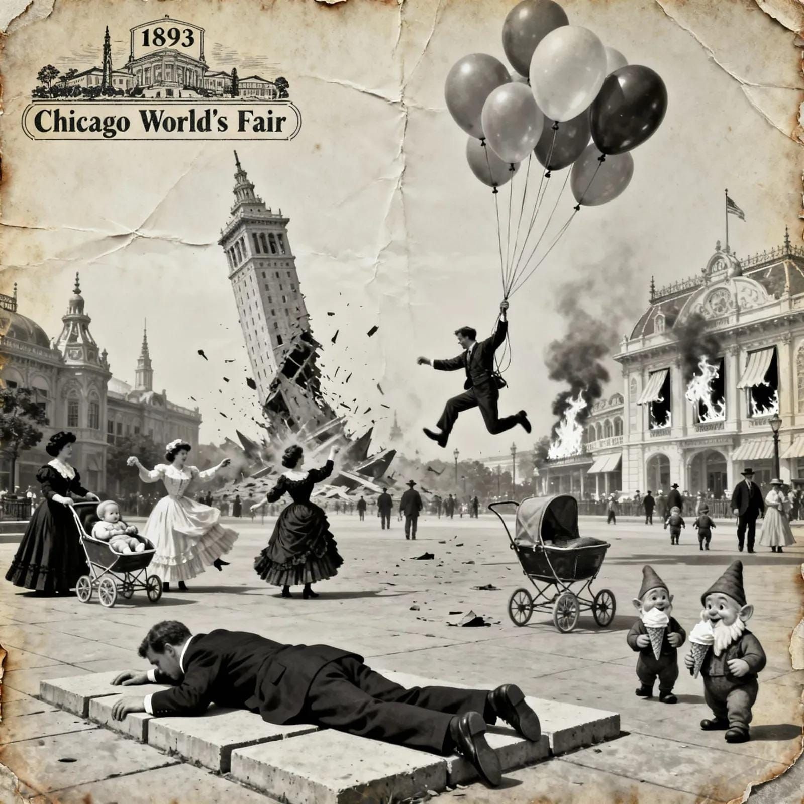 THE CHICAGO WORLD'S FAIR, 1893! COME SEE WHAT THE FUTURE HOL...