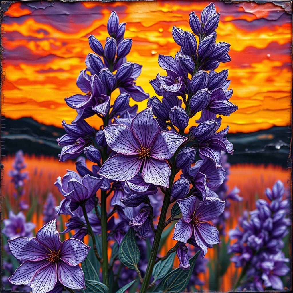 Texture, Colors and Wild Beauty  by @Mason