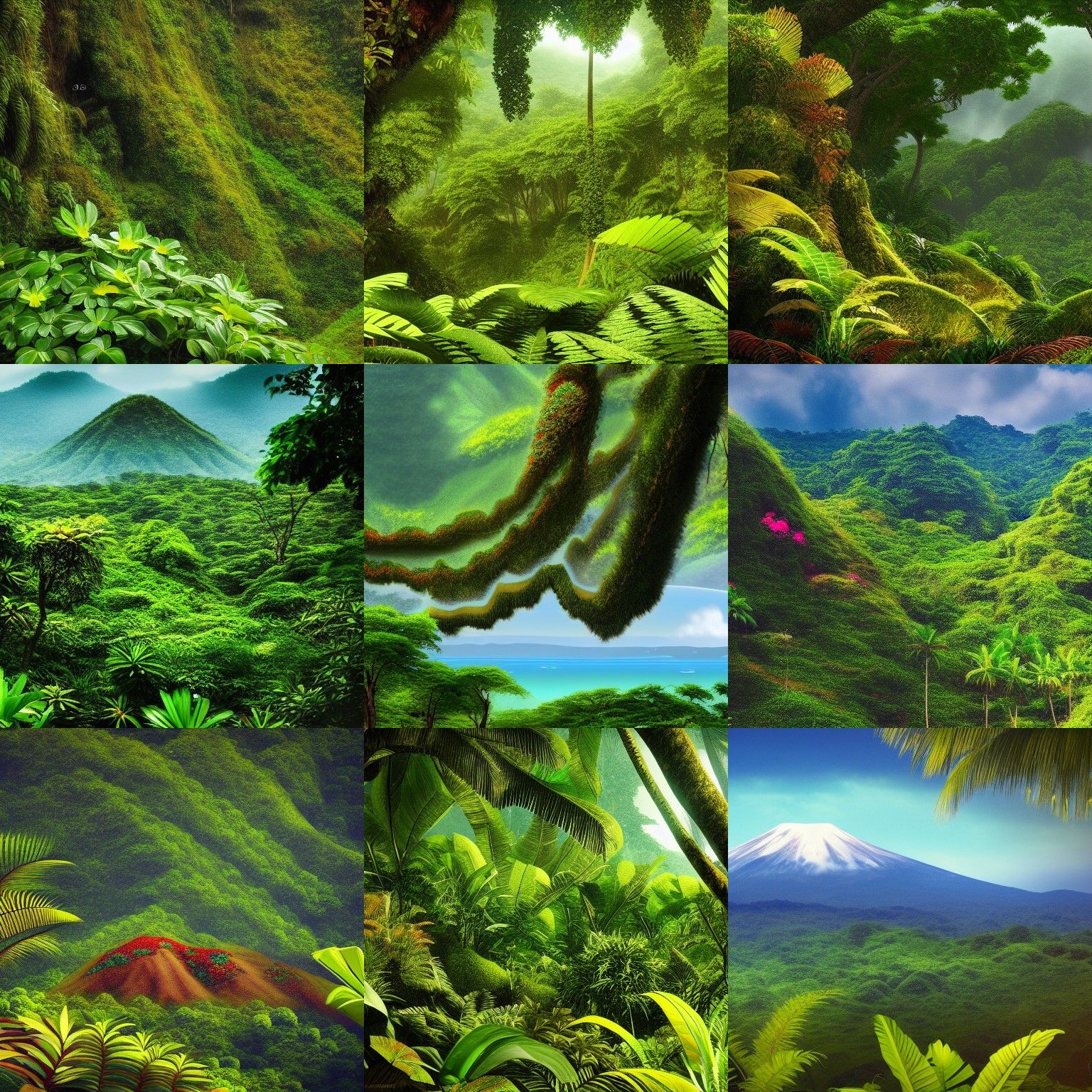 Costa Rica - AI Generated Artwork - NightCafe Creator