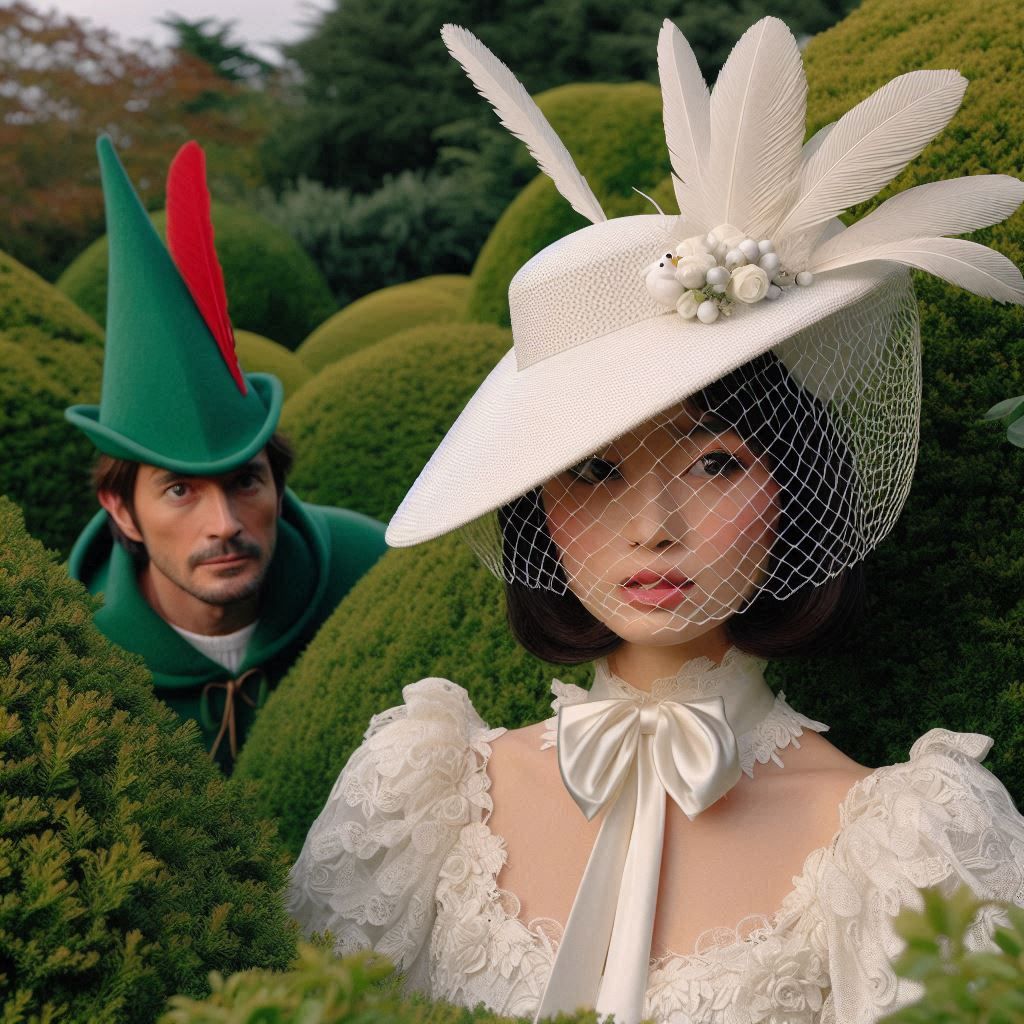 A Peeketh from the Bushes