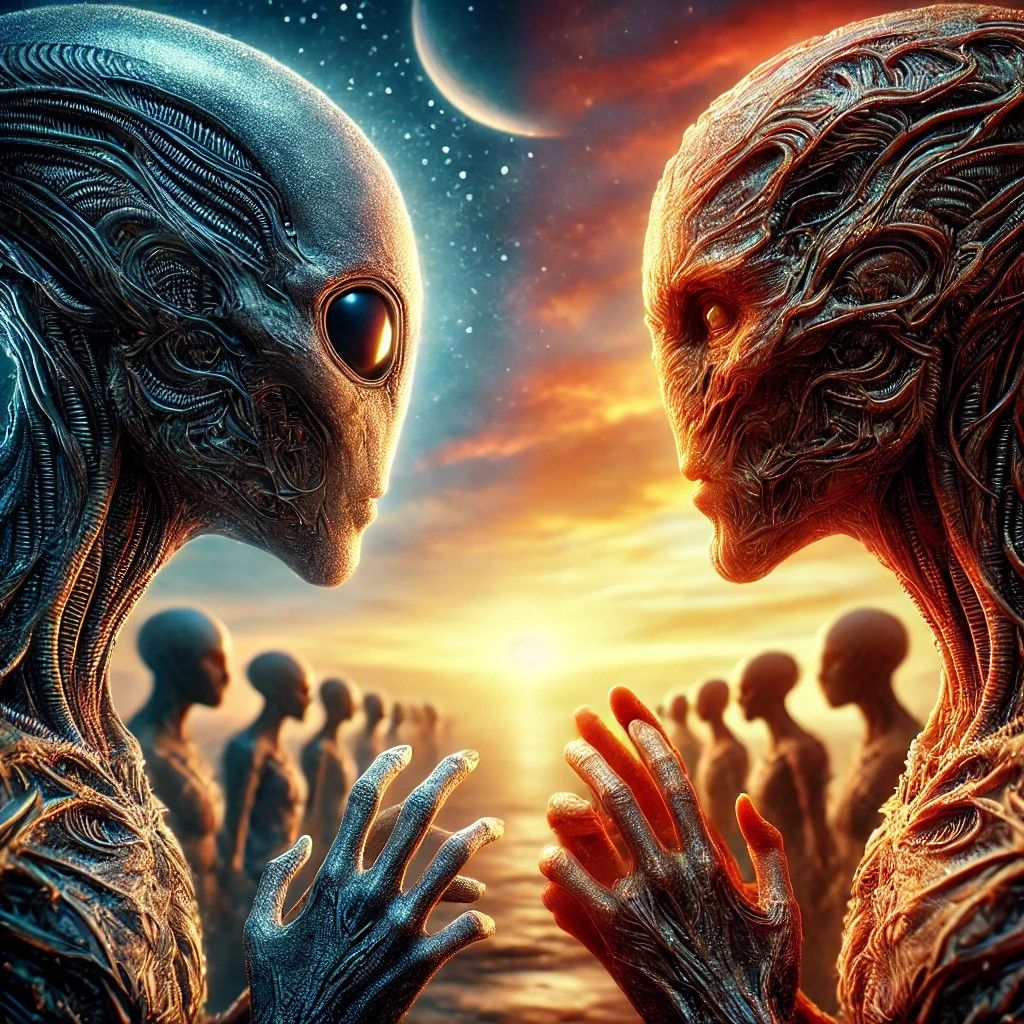 Meeting of worlds