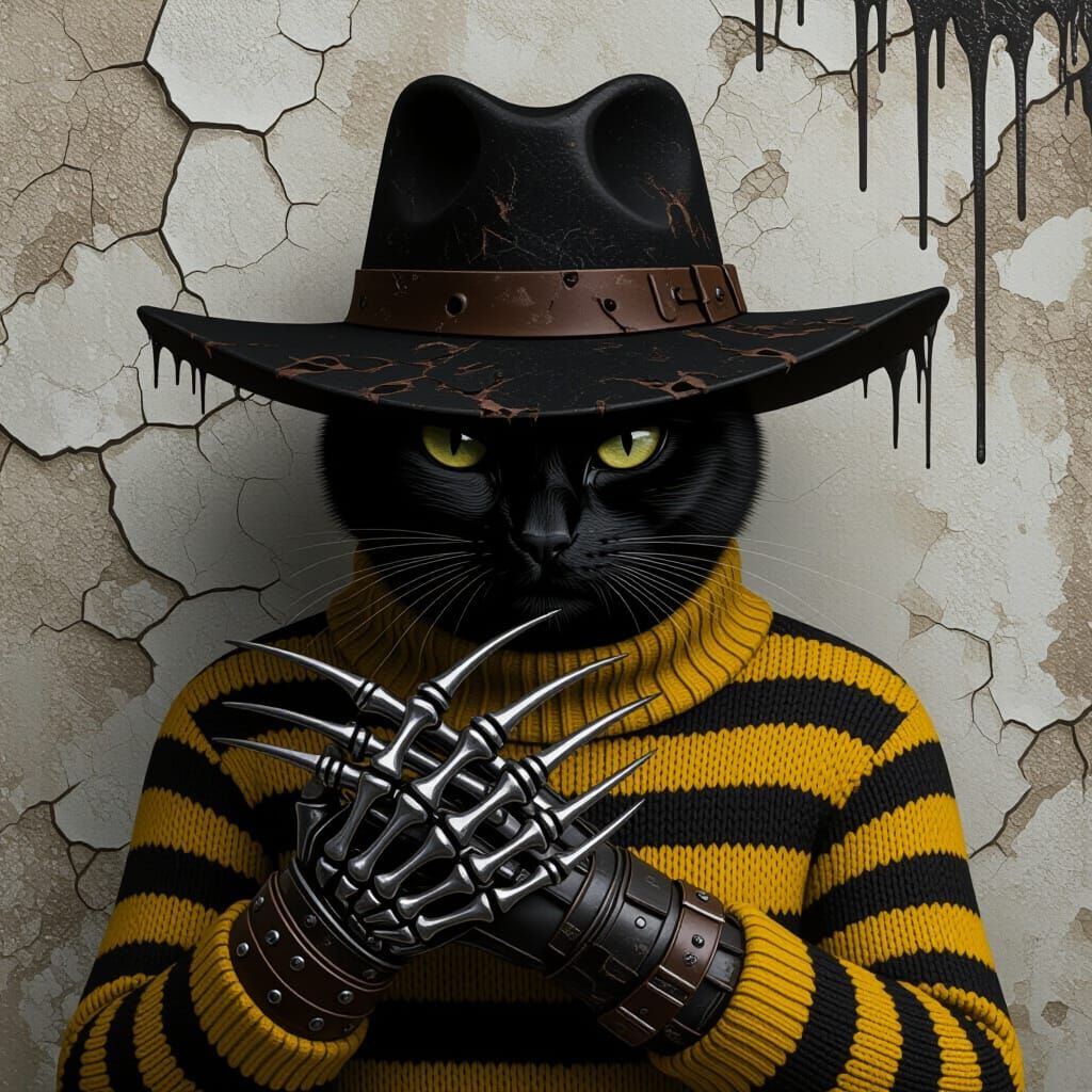Freddy Feline  by @mcshaggy
