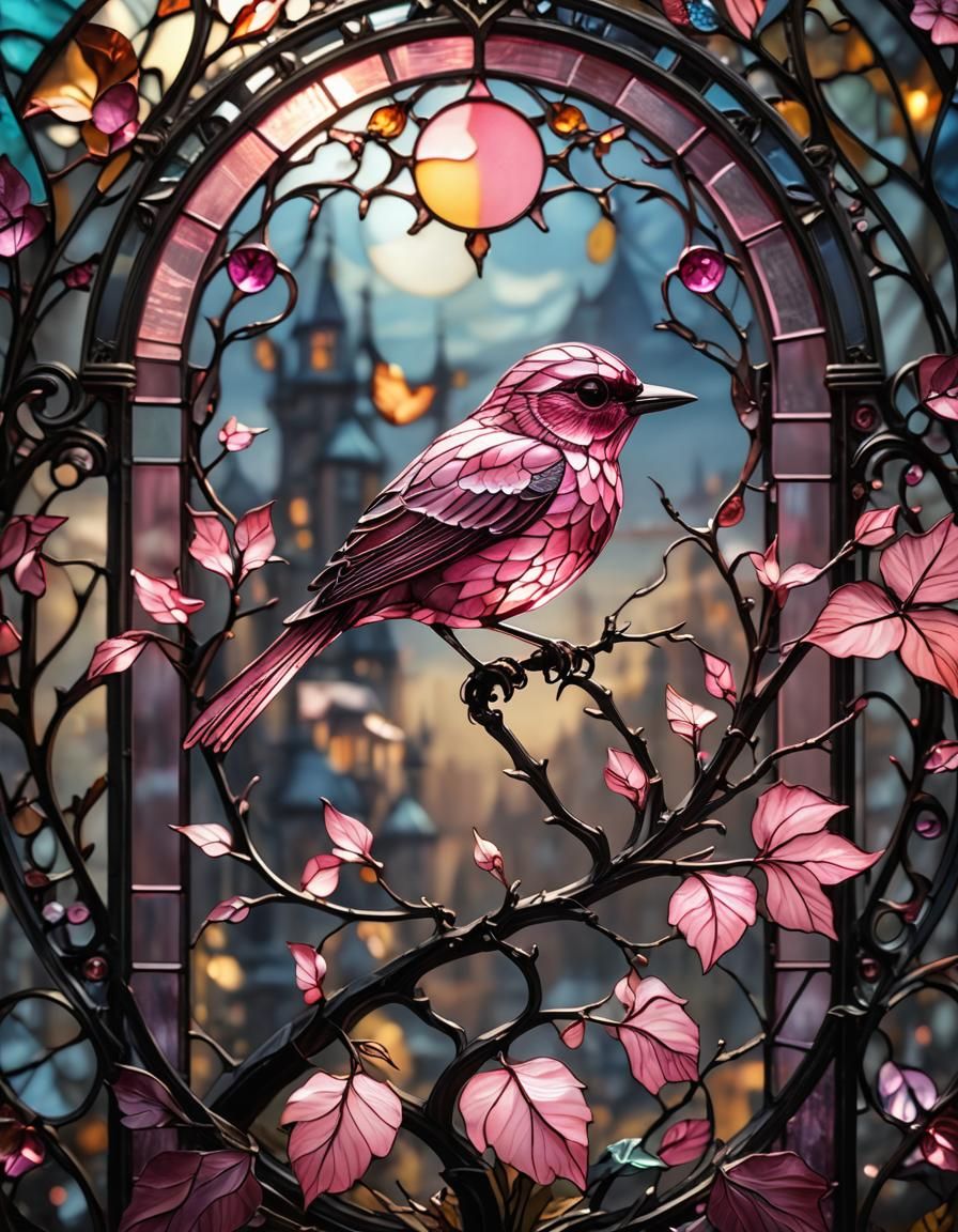 Glass bird   by @Cilia