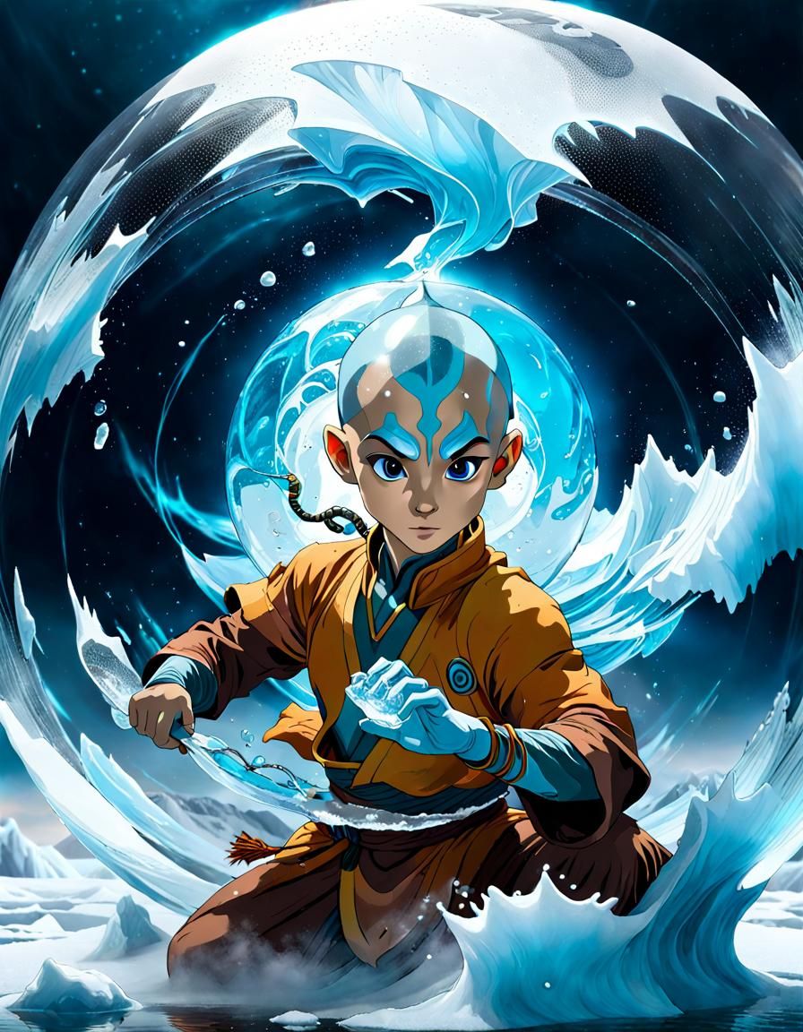 Avatar Aang - AI Generated Artwork - NightCafe Creator