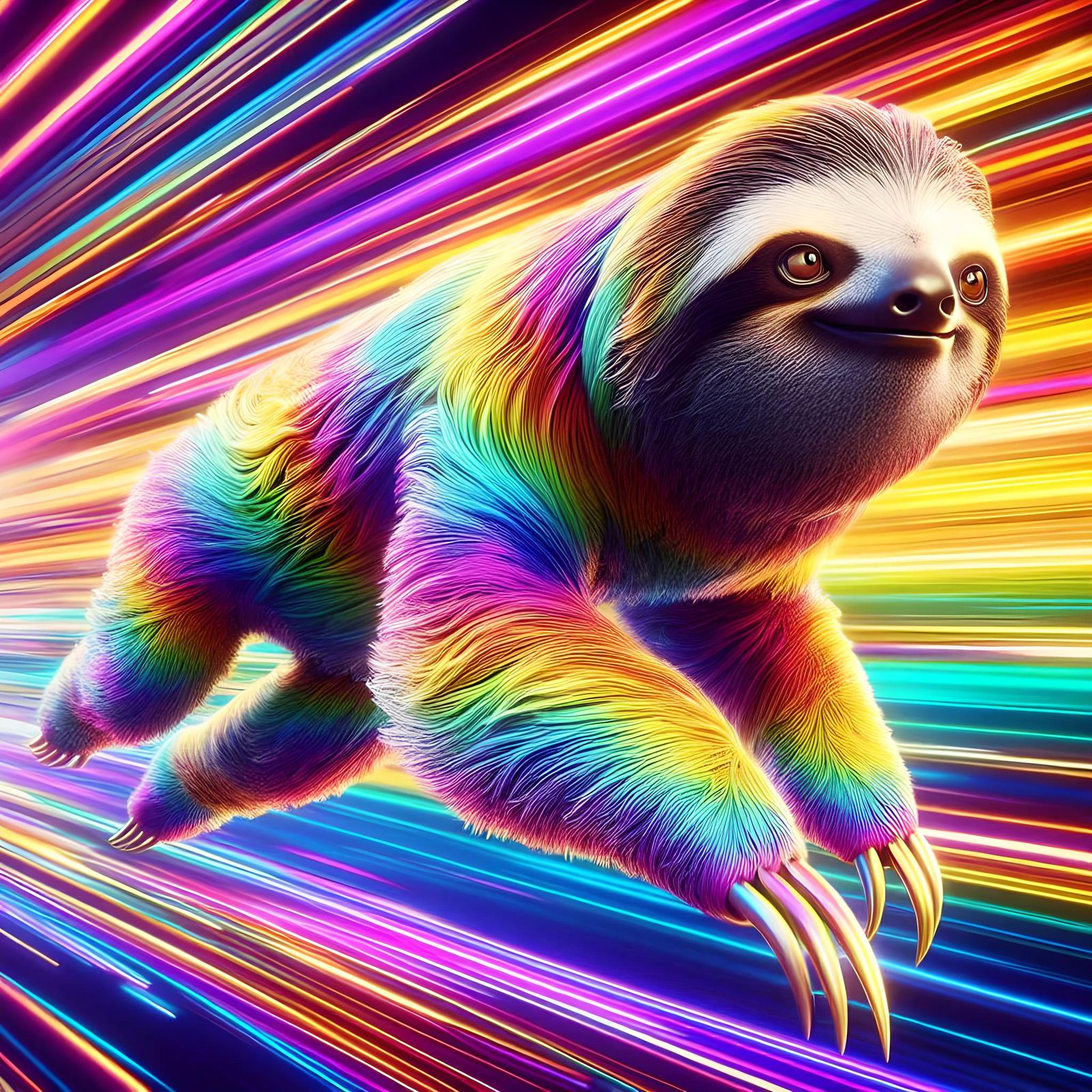 Light Speed Sloth