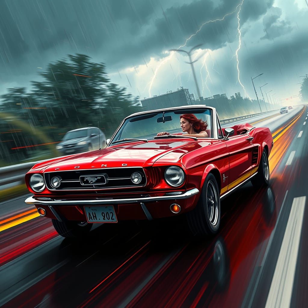 Sara Connor Versión driving to future  by @Red