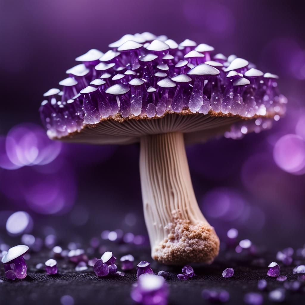amethyst mushroom