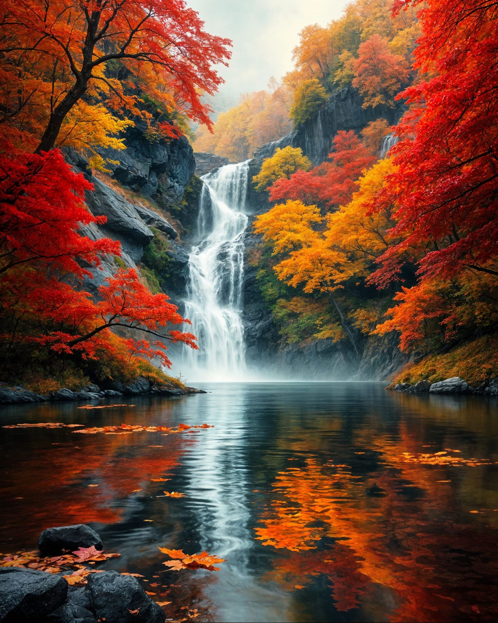 Journey of Water, Advances Forward like Time, Seasons Move Onward  by @KBunny001