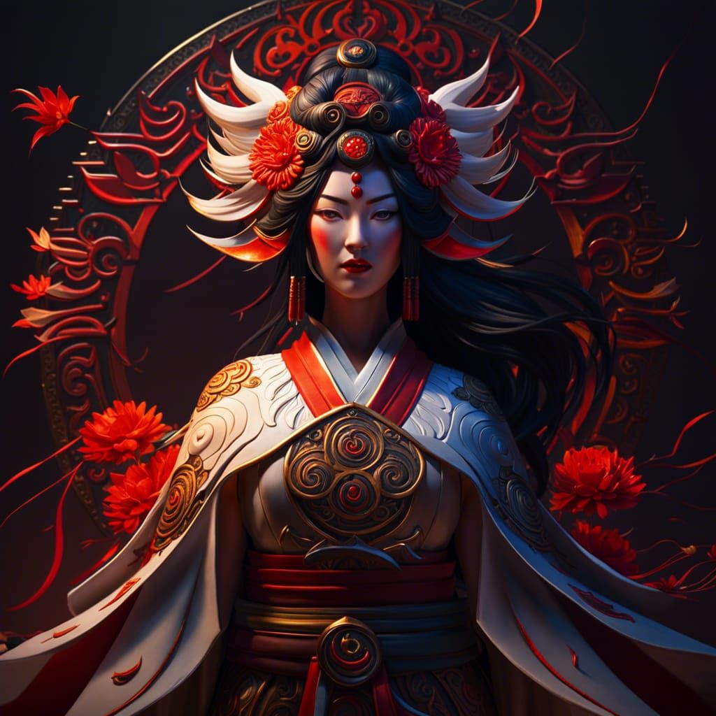amaterasu japanese goddess