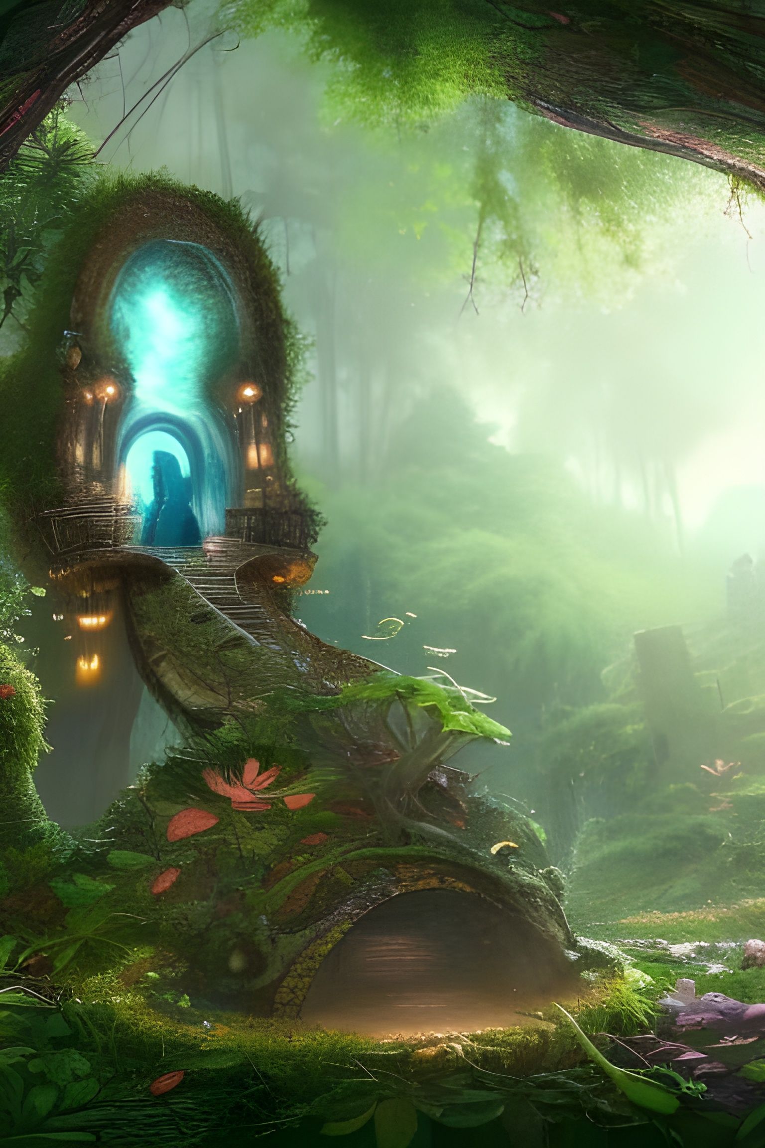 Portal to a hidden world