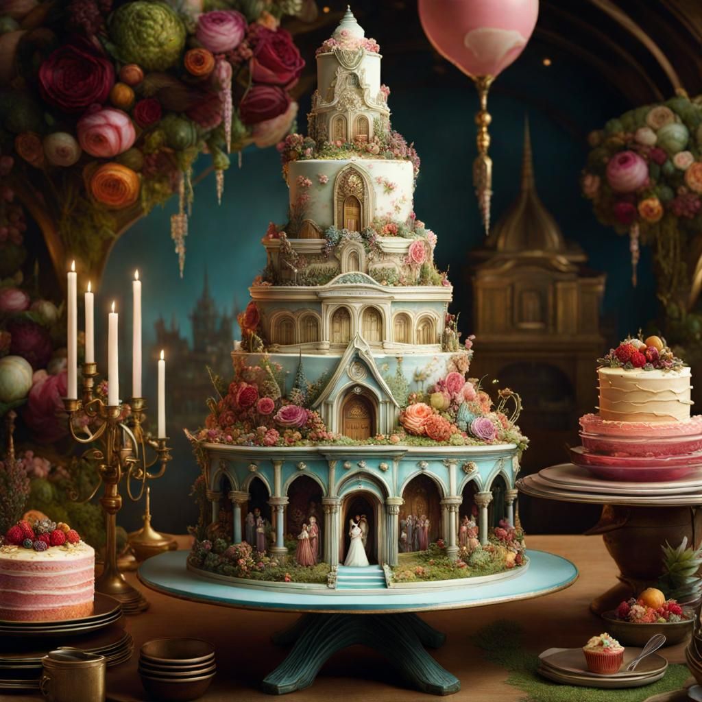 Wedding Cake   by @Chief_Runs-with-scissors