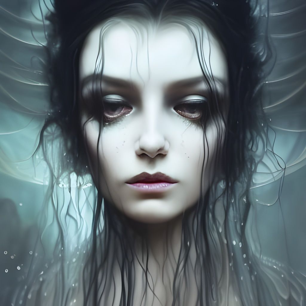 The Witch Cult : The witch in trance....