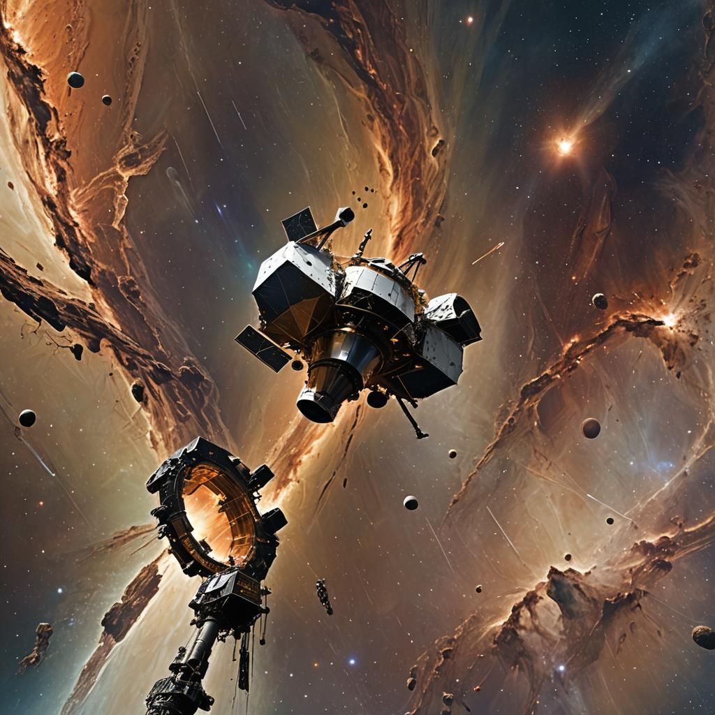New Horizons spacecraft Epic cinematic brilliant stunning in...