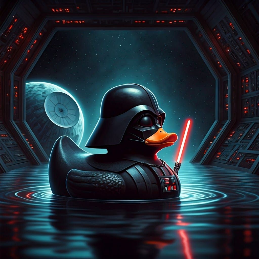 Come to the Duck Side  by @Triangulus