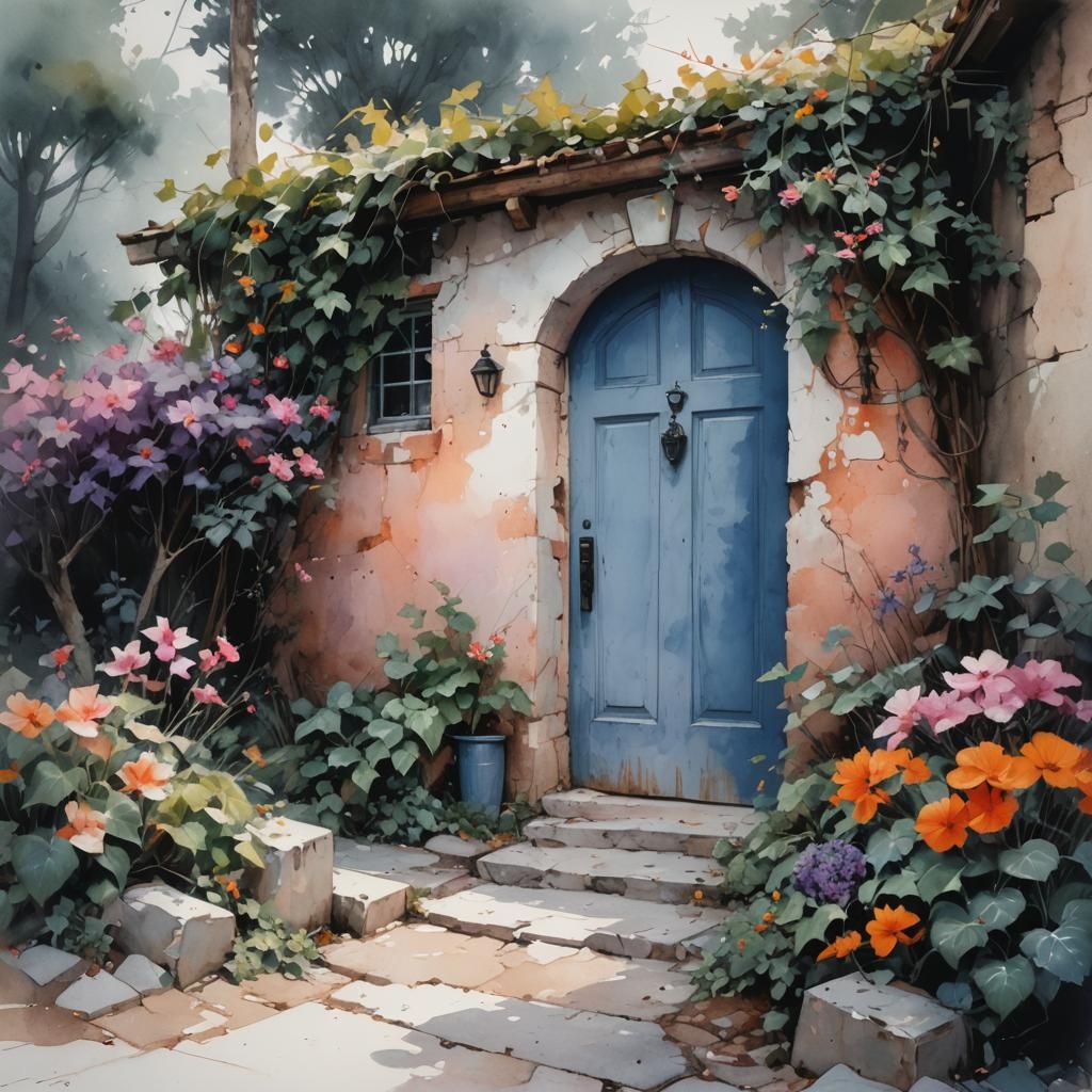 The Cottage  by @Shywolf