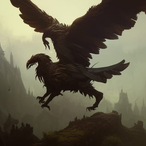 Griffin - AI Generated Artwork - NightCafe Creator