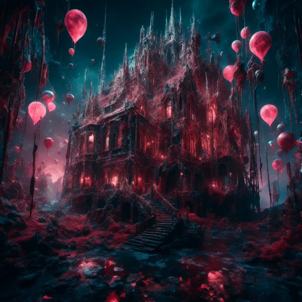 <lora:Macabre:1.0> <lora:Dreamy Darkness V1:1.0> with or wit...