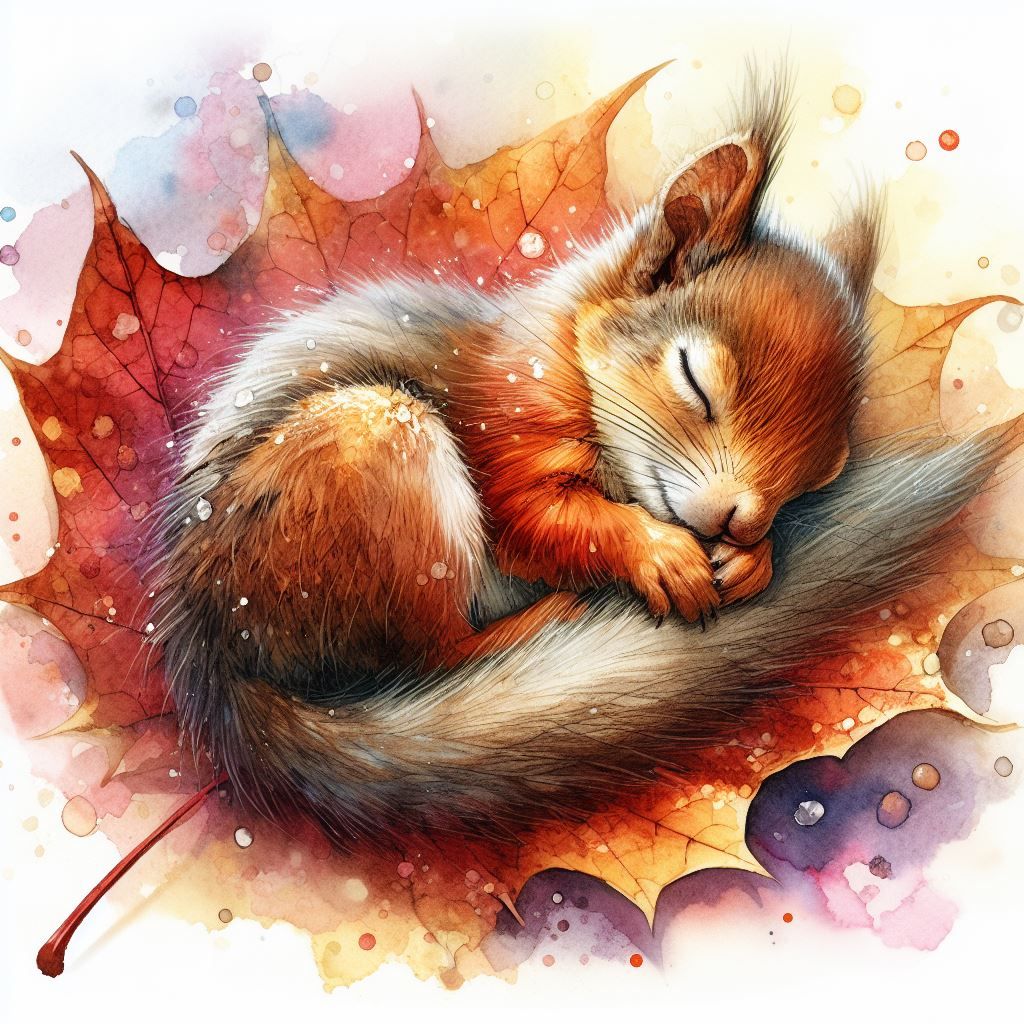 Le sommeil de l'écureuil